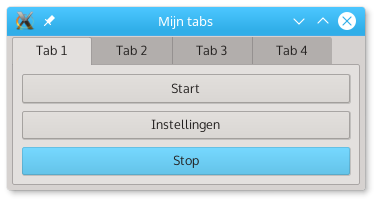 tabs